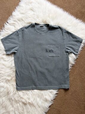 Kith Men’s Quinn Garment Dyed T-Shirt XXL